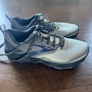 Brooks Gray and Navy Athletic Shoes